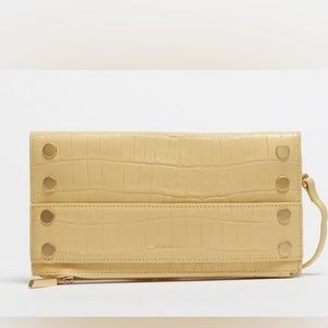NWT Hammitt Ryan-Sunstruck Yellow Crocco